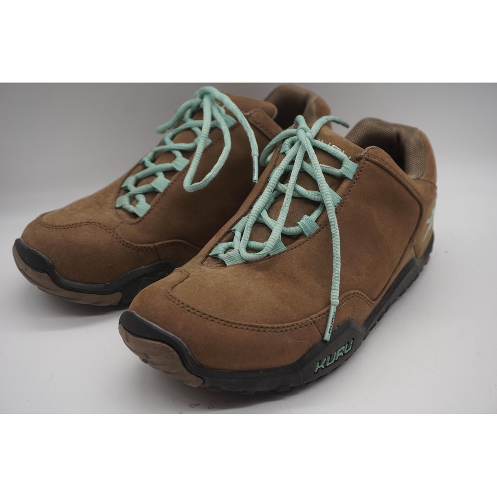 KURU Chicane Shoes Brown Nubuck Lace Up Walking Comfort Hiking Women's Size 9+